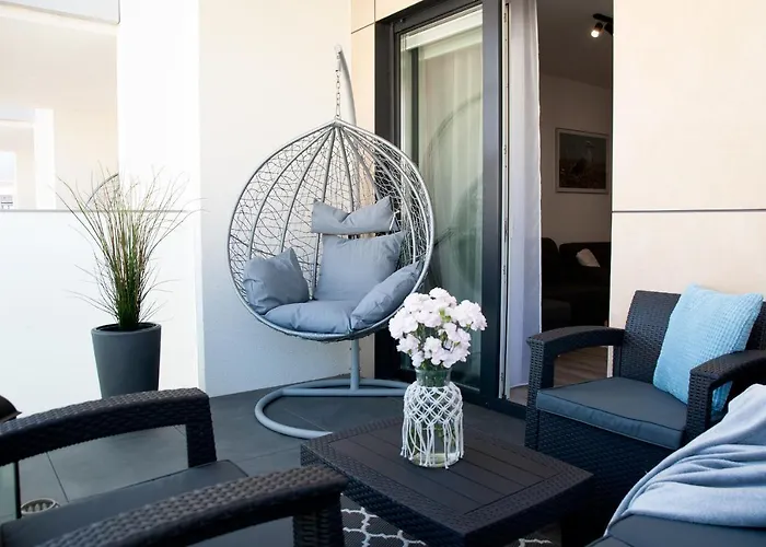 Apartmán Ikar Z Widokiem Na Morze W Kompleksie Platinium Rewal